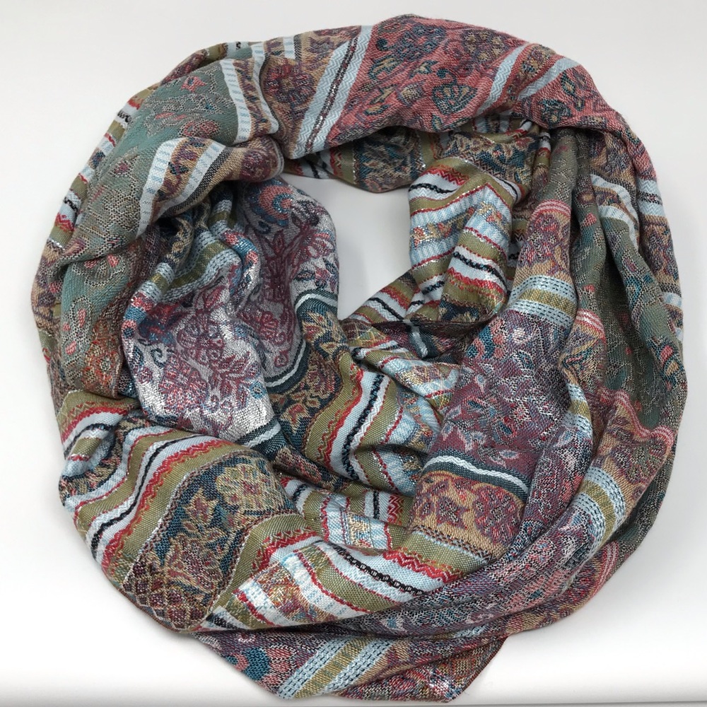 Anthro “Flowerets Infinity Scarf” - Picture 4 of 8